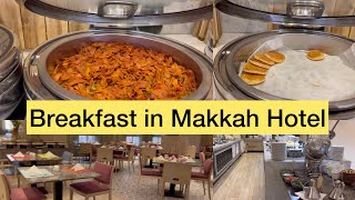 Breakfast in Makkah Park in Hotel in Saudi Arabia [upl. by Rezal]