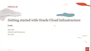 Getting Started with Oracle Cloud Infrastructure [upl. by Pufahl199]