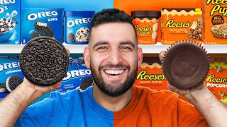 Every Oreo vs Reeses Product [upl. by Ahsekad]