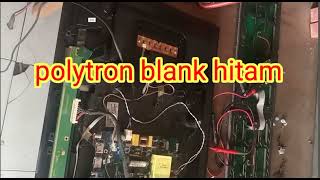 TV POLYTRON BLANK HITAM [upl. by Adin]