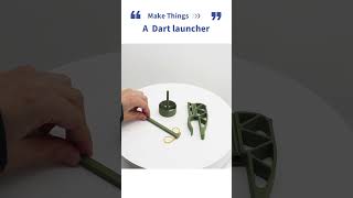 3D Printing Fun Products  Dart Launcher 3dprinter 3dprinting qidi qidiq1pro [upl. by Ardnoyek]