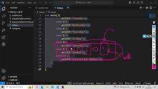 Day 5  Switch Cases  if else vs switch case [upl. by Maer]