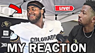 Reacting To 5 star OL Jordan Seaton Interview amp More FALL CAMP TALK [upl. by Ahsele]