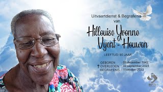 Livestream Uitvaartdienst amp Begrafenis Hillouise Yvonne Vyent  Houwen [upl. by Akeihsal]