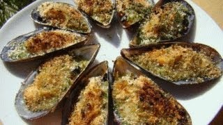 Cozze gratinatericetta facile e veloce [upl. by Lenz]