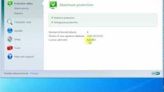 LATEST UPDATE  HOW TO ESET NOD32 Username amp Password JULY 2012  Version 5291 [upl. by Hannaoj154]