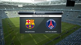 BARCELONA Vs Paris SAINT GERMAIN PES 2013 [upl. by Easter475]