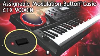 Assignable Modulation Button Casio CTX 9000IN [upl. by Bertrando32]