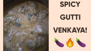 Spicy Brinjal Curry  Gutti Venkaya Curry 🍆 CookingRecipes [upl. by Alard]