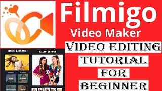 FILMIGO TUTORIAL LESSON ॥ editing tutorial for beginners [upl. by Ynnelg]