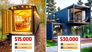 5 Shipping Container Homes You Can Order Right now [upl. by Mikey]