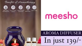 AROMA DIFFUSER FROM MEESHO SALE 😱 [upl. by Luanni]