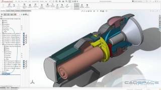 SolidWorks Advanced Section View [upl. by Asilram]