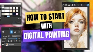 How to Start Painting with Rebelle 7 [upl. by Smeaj400]