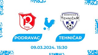 PODRAVAC vs TEHNIČAR 14kolo 4NL BJKCVC 2324 [upl. by Gnouhc]