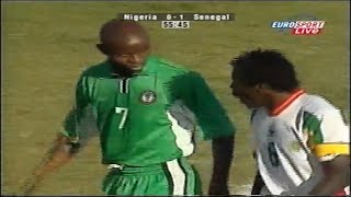 Nigeria vs Senegal Mali 2002 AFCON SemiFinal  Extended Highlights [upl. by Adaval287]