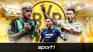 Der neue BVB Kommen Kalajdzic Raum amp Co  SPORT1 TRANSFERMARKTSHOW [upl. by Ogaitnas]