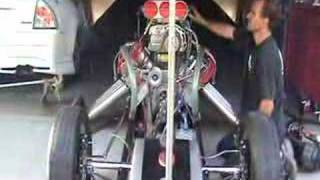 2800 Hp Funny Car First warm up [upl. by Latrice]