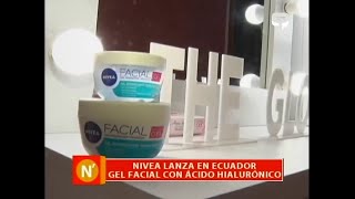 Nivea lanza en Ecuador gel facial con ácido hialurónico [upl. by Eisenstark]