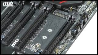 MSI® HOWTO install M2 SSD [upl. by Shulins327]