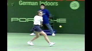 Martina Hingis vs Arantxa SanchezVicario Filderstadt 1996 QF [upl. by Ellett]