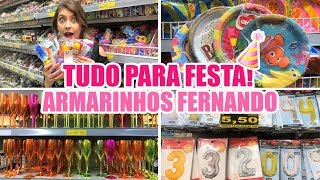 TOUR NO ARMARINHOS FERNANDO NA 25 DE MARÇO  TUDO PARA FESTA [upl. by Namyl]