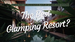 Grass and Shades Glamping Resort Flythrough Part 1  Your Mini Bali In Tarlac [upl. by Duthie26]