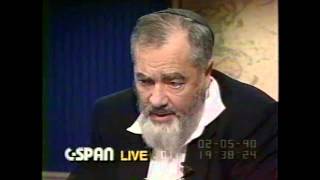 Meir Kahane debates Jerome Segal on CSPAN [upl. by Laenaj]