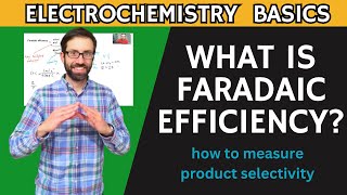 What is Faradaic efficiency The electrochemical metric for product selectivity Formula derivation [upl. by Iblok]