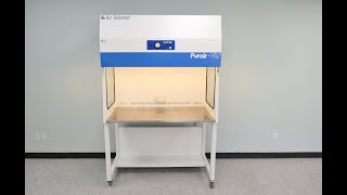 Air Science Purair Laminar Flow Hood  VLF4 ID 15060 [upl. by Vaasta]