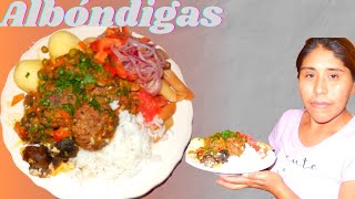 Albóndigas de Bolivia🇧🇴 paso a paso con monica janco [upl. by Derfliw491]