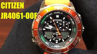 Citizen Promaster Sailhawk EcoDrive Chronograph Watch JR406100F [upl. by Troxell222]