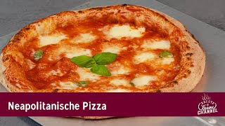 Pizzateig selber machen 🍕  original italienisches Pizza Rezept neapolitanischer Art für zu Hause [upl. by Aisad]