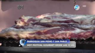 Realizan festival gourmet en la parroquia San Pedro y San Pablo [upl. by Sedicla869]