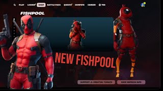 Fortnite item shop Wednesday 30th October 2024 new “Fishpool” skin [upl. by Kcirdla]