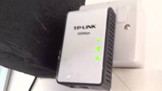 Installing TPLink WPA281 Poweline Adapters [upl. by Aenneea]