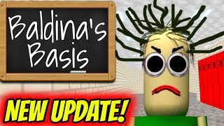 NEW UPDATE Baldinas Basis in Education Literary Grammar V 002  Baldis Basics Spin Off Game [upl. by Craw]