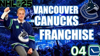 NHL 25 Vancouver Canucks Offseason YR1 [upl. by Airb]