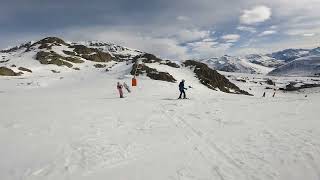 Alpe d’Huez skiing with my daughter Feb 2024 [upl. by Leitnahs]