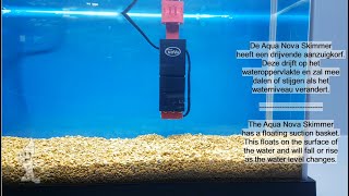 Aquaplantsonline  How to Aqua Nova Skimmer NSK200 [upl. by Donovan]