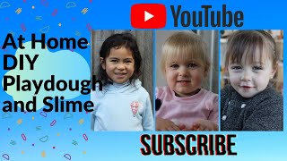 How To Make Playdough and Slime Using Ingredients From Home  Sensory Play  Jigsaw Childcare [upl. by Assinna]