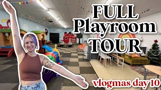 Grandmas Playroom Tour 2022  Vlogmas Day 10 [upl. by Eanerb]