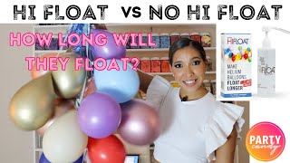 HI FLOAT vs NO HI FLOAT Which Balloons last the longest [upl. by Mccreary]