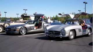 Mercedes SLS AMG VS Mercedes 300SL [upl. by Emmeram]