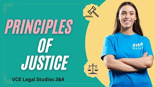 Principles of Justice  VCE Legal Studies 3amp4 [upl. by Alanah540]