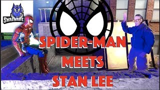 Spiderman Meets Stan Lee A Stan Lee Tribute Stop Motion Film [upl. by Nauaj]