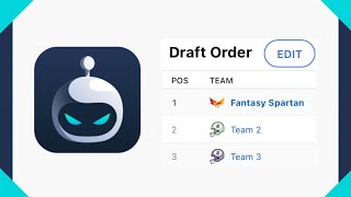 How To Change The Draft Order On Sleeper Fantasy [upl. by Midge]