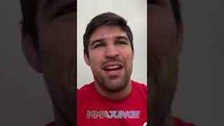 Vicente Luque excited to fight Nick Diaz Hes a guy I always wanted to fight ufc nickdiaz [upl. by Sianna]