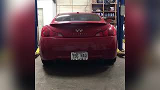 G37 hfc vs test pipes resonated 2step [upl. by Zemaj740]