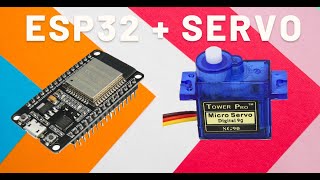 How to control Servo with ESP32 for beginners [upl. by Zerat826]